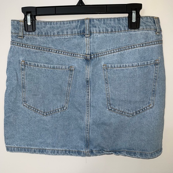 Lace up Denim Skirt - Picture 4 of 5